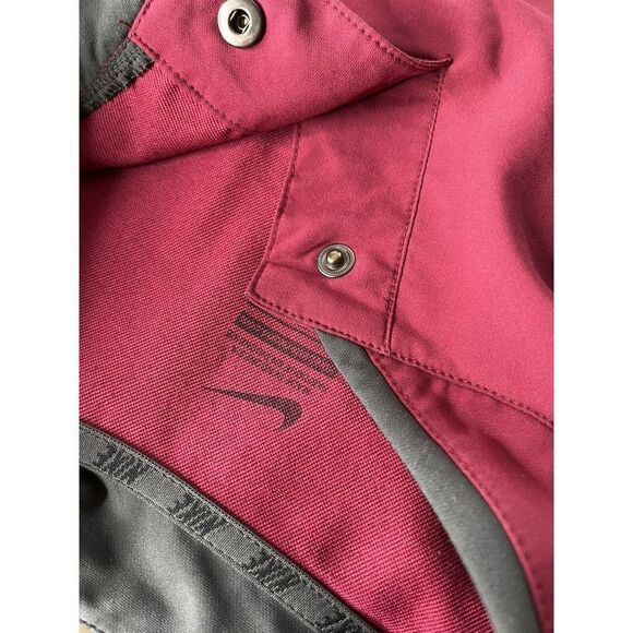 Nike NFL Cardinals Short Sleeve Pullover Wind Breaker Elastic Pockets Button XXL - Picture 6 of 7